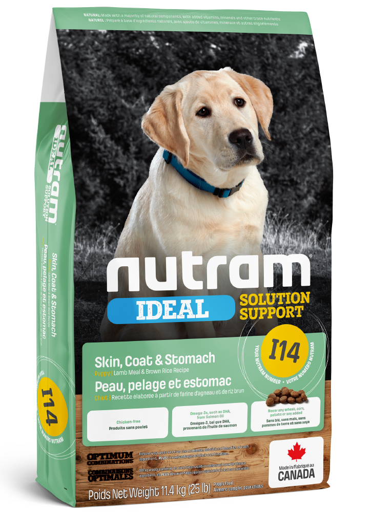 Nutram I14 Puppy Skin, Coat & Stomach