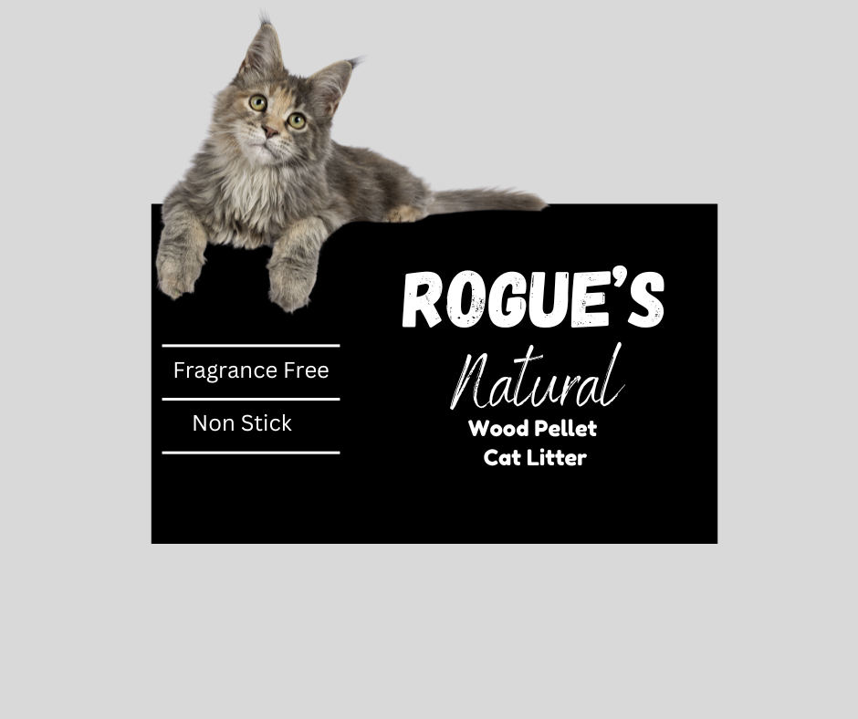 Rogue Natural Wood Pellet Cat Litter