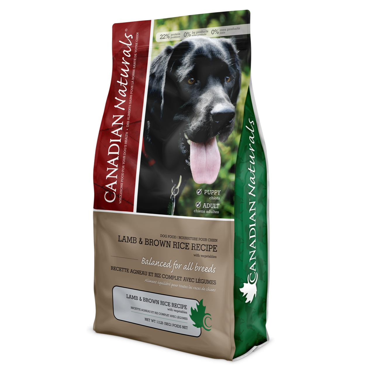 Canadian Naturals Dog Lamb/Rice 25lb