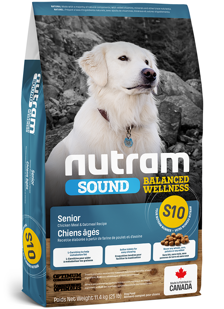 Nutram S10 Senior Dog 11.4kg