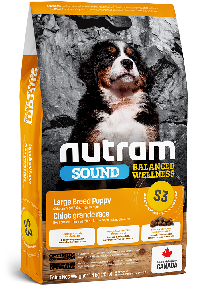 Nutram S3 Large Breed Puppy 11.4kg