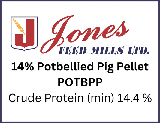 Pig feed for pasture-raised pigs in Chatham Ontario at Rogue Country Market 