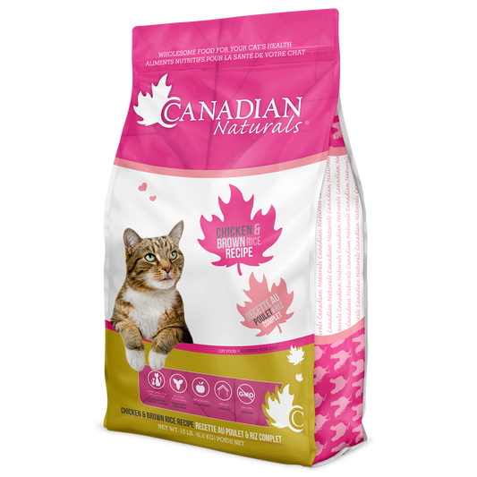 Canadian Naturals Chicken and Rice Cat 15lb
