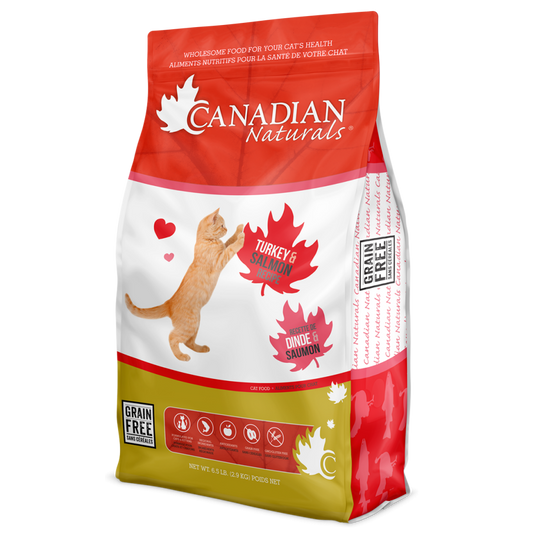 Canadian Naturals Grain Free Turkey/Salmon Cat 15lb