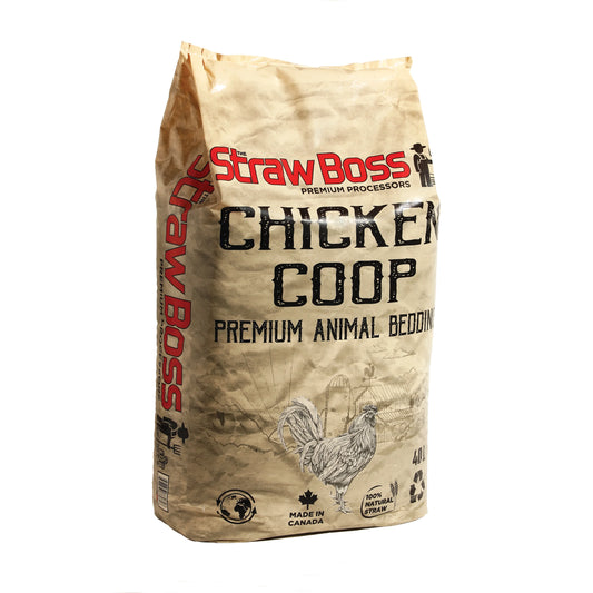 The Straw Boss Chicken Coop Bedding