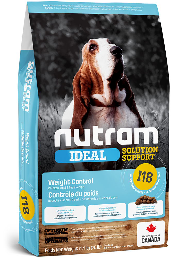 Nutram I18 Weight Control Dog 11.4kg