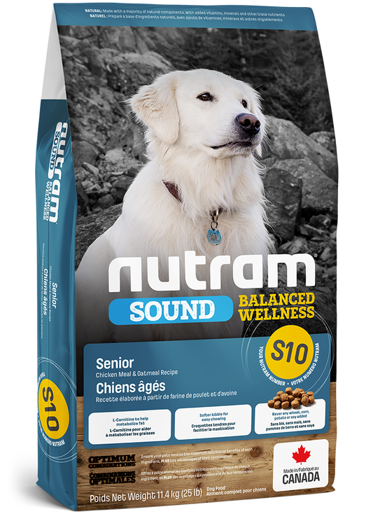 Nutram S10 Senior Dog 11.4kg