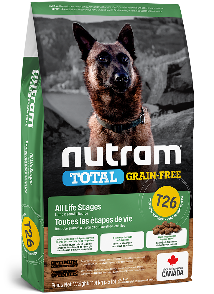 Nutram T26 Grain Free Lamb/Legumes Dog